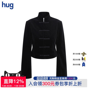 SAMUEL YANG GUI 立领排扣外套上衣 hug 2025秋冬新中式