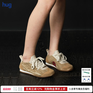 【UMA WANG】hug 2026早新款意大利低帮系带运动休闲德训鞋