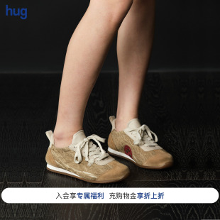 【UMA WANG】hug 2026早新款意大利低帮系带运动休闲德训鞋