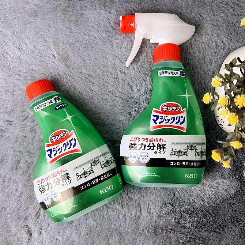 日本花王厨房油喷油污清洁剂吸油烟机灶台家用油渍去污清洗炉盘