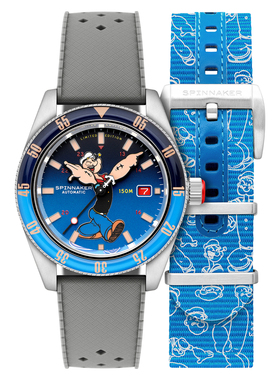 2025新款SPINNAKER三角帆大力水手联名自动机械表5161夜光防水