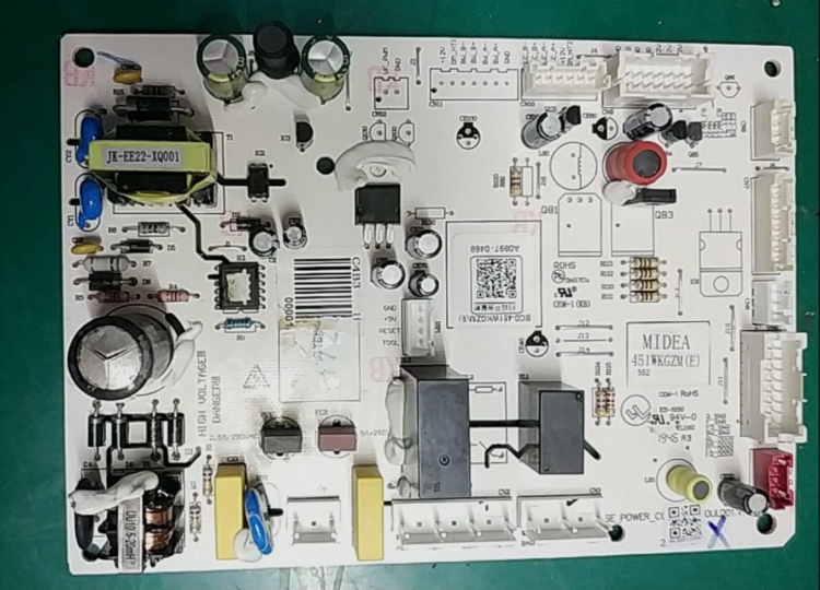 美的冰箱主板电脑板BCD-451WKGZM(E)电源板000017201 000017204