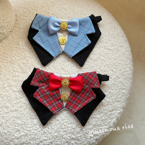 优雅西服狗狗猫咪项圈围巾