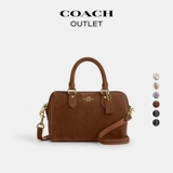[Подарок] [Новый стиль] Женская мини-сумка через плечо COACH/Coach Outlet ROWAN Mini Boston