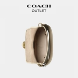 [Китайский подарок на День святого Валентина] Женская сумка COACH/Coach Outlet SOFT TABBY, мягкая сумка на плечо, повседневная сумка подмышками