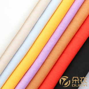 多丽丝竹节麻 雪纺面料 夏装长裙 轻薄面料 汉服 现货供应