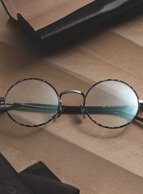 德国Lunor M10 02手工文艺日本制造圆框眼镜架 授权商家 现货秒发