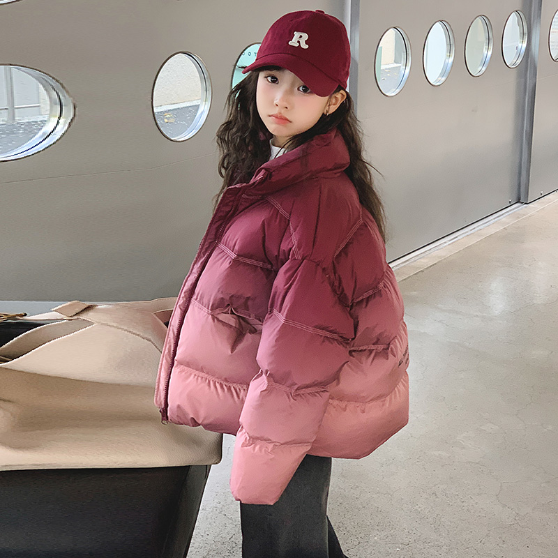 女童羽绒服冬季中大童加厚冬装