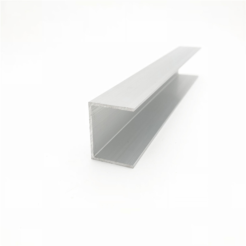 现货速发u型槽40x0x2U型铝条U型条铝挤型材料导轨型材槽铝