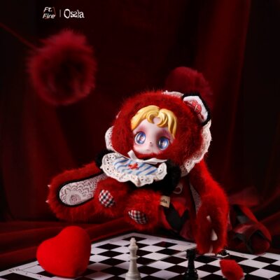 正版骨叽Ossia毛绒刺点盲盒