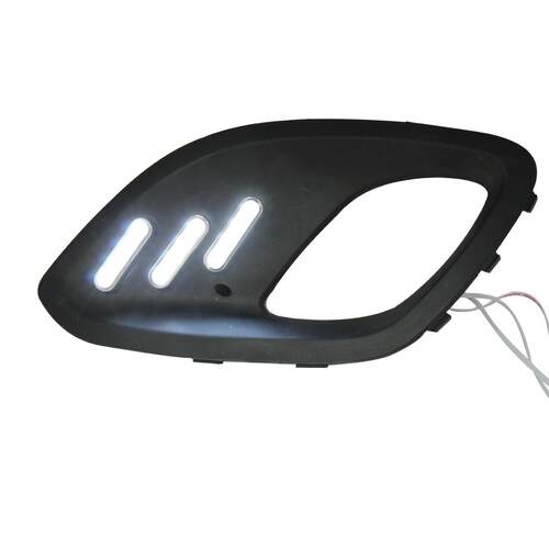 适用于12-14年起亚 Picanto 带流光黄向晚上蓝色 日间行车灯 专用