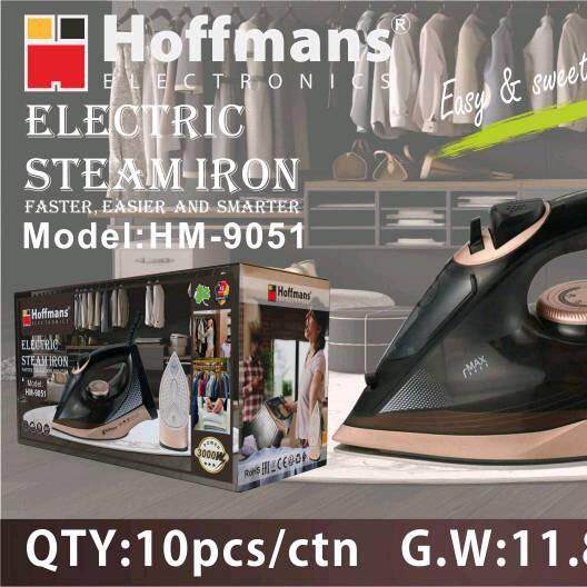 出口Hoffmans 电熨斗 9051 Electric Steam Iron 10pc/ctn