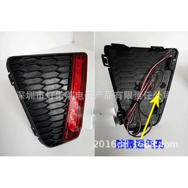 适用于本田飞度后杠灯FIT JAZZ刹车灯LED尾灯2014~2016