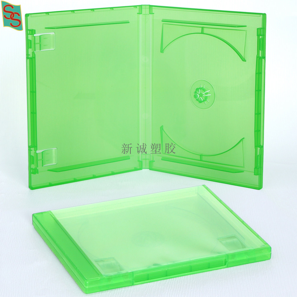 绿色XBOX ONE游戏盒 XBOX 360游戏光碟替换盒 Wii U游戏光盘盒子