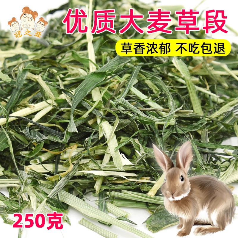 冠之亚新大麦草段兔子干草