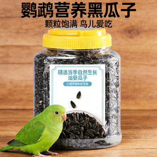 【直播专用】小太阳专用黑瓜子油葵鸟粮黑珍珠玄凤鹦鹉专用鸟饲料