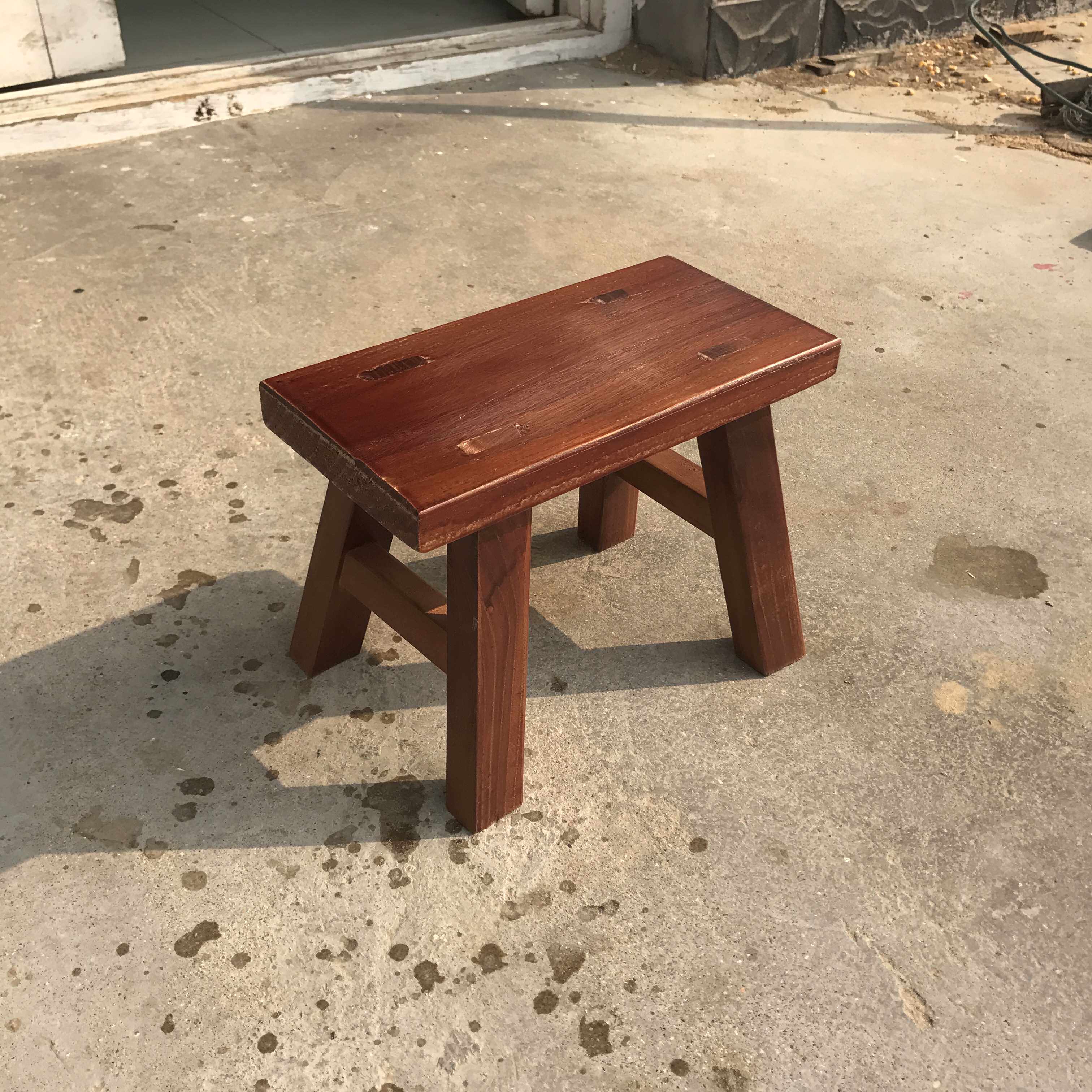 实木小凳子方凳家用矮凳客厅木头小板凳木质儿童换鞋凳结实木凳子