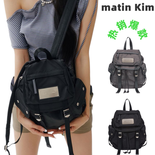 韩matinkim双肩包尼龙书包背包