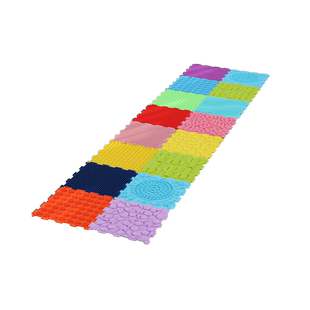 多功能感官触觉垫指压板足底硅胶按摩垫儿童感统训练器软压板脚底