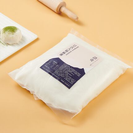 语奇日式雪媚娘皮-大福皮2.5KG/袋原味/蜜桃/咖啡/抹茶麻薯糯米糍