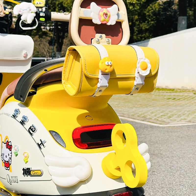 适用九号q85c后尾包电动车