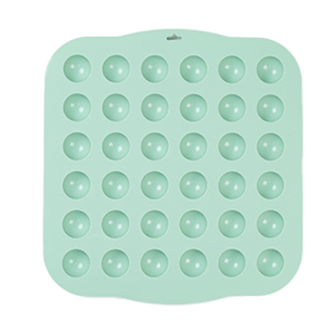 翻糖糖花晾花托晾干多连定型人偶半圆硅胶模具球形定型圆烘焙模具