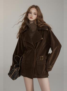 【折】VIAPITTI毛衣拼接丝绒加厚外套女冬季新款保暖含羊毛上衣