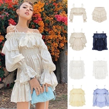 【折】Alice mccall多色一字肩连体裤半身裙