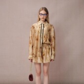 Vevina 25SS早春新款 天丝印花花色衬衫 Diana 花色短裤