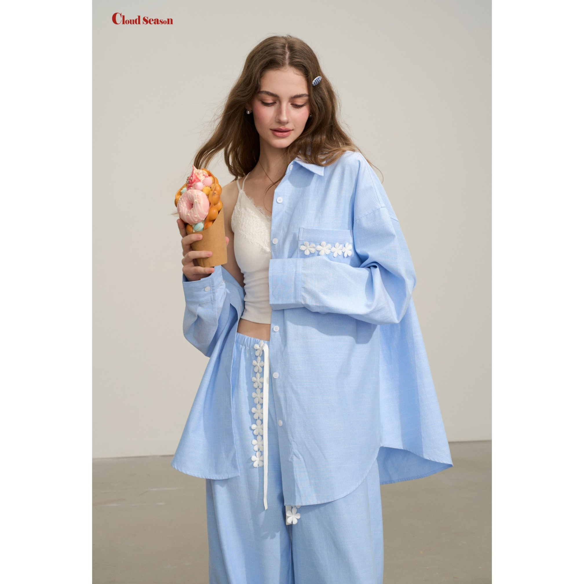 Cloud Season 25AW 一纸情书衬衫一纸情书裤子