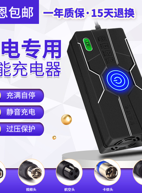 36V锂电池充电器三元10串42V2A3A5A10A三元聚合物10串快充充电器
