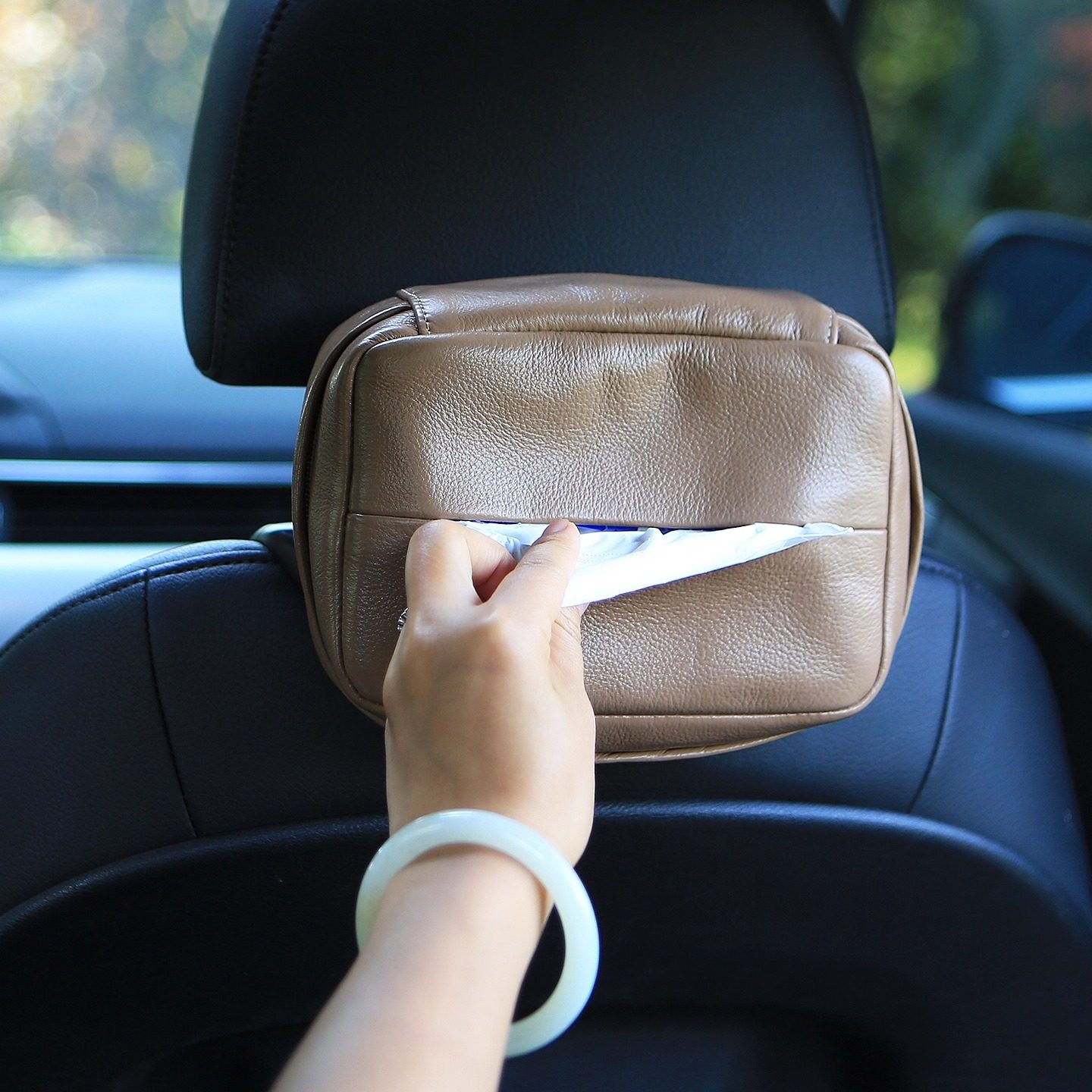 山叩Xmuamu联名款车载纸巾盒真皮汽车抽纸盒高档牛皮纸巾收纳套,汽车用品/电子/清洗/改装,车用纸巾盒/套,淘宝优惠券,粉丝福利购,淘宝优惠卷