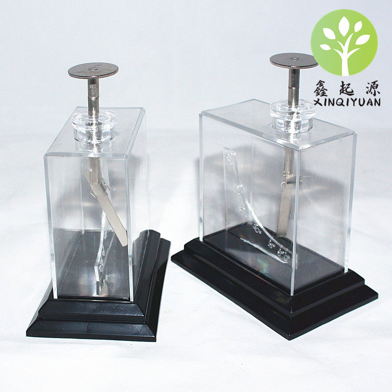 教师老师用铂片箔片验电器初中小学具物理静电学教学仪器正负电荷实验