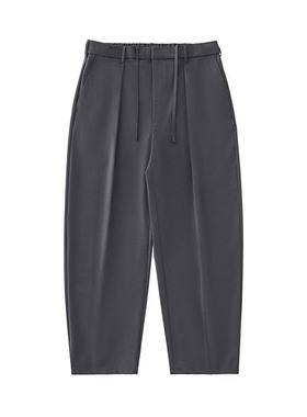 DRIVESTRAIGHT：主线25AW日系休闲抗皱阔腿裤直筒羊毛西裤长裤2.0