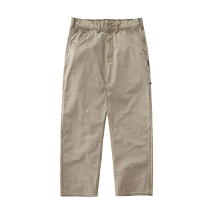 裤 直筒工装 25AW支线复古做旧洗水破坏多口袋伐木裤 DRIVESTRAIGHT