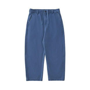 长裤 工装 主线25AW日系洗水做旧弯刀直筒宽松法工裤 DRIVESTRAIGHT