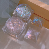 星黛露杰拉多尼雪绒粉putone putone原创美甲闪粉云锦粉梧桐tone