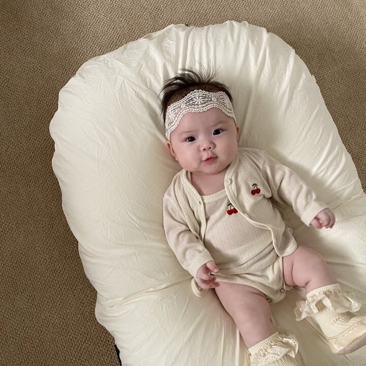 韩版夏婴儿包屁衣防晒婴儿连体三角哈衣婴儿衣服婴儿ins爬服套装