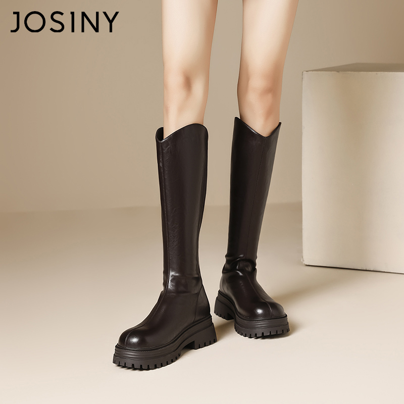 卓诗尼2025新款时尚百搭马丁靴