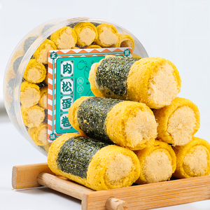 富崎乐海苔肉松蛋卷奶酥零食休闲小吃澳门特产网红爆款手工鸡蛋卷
