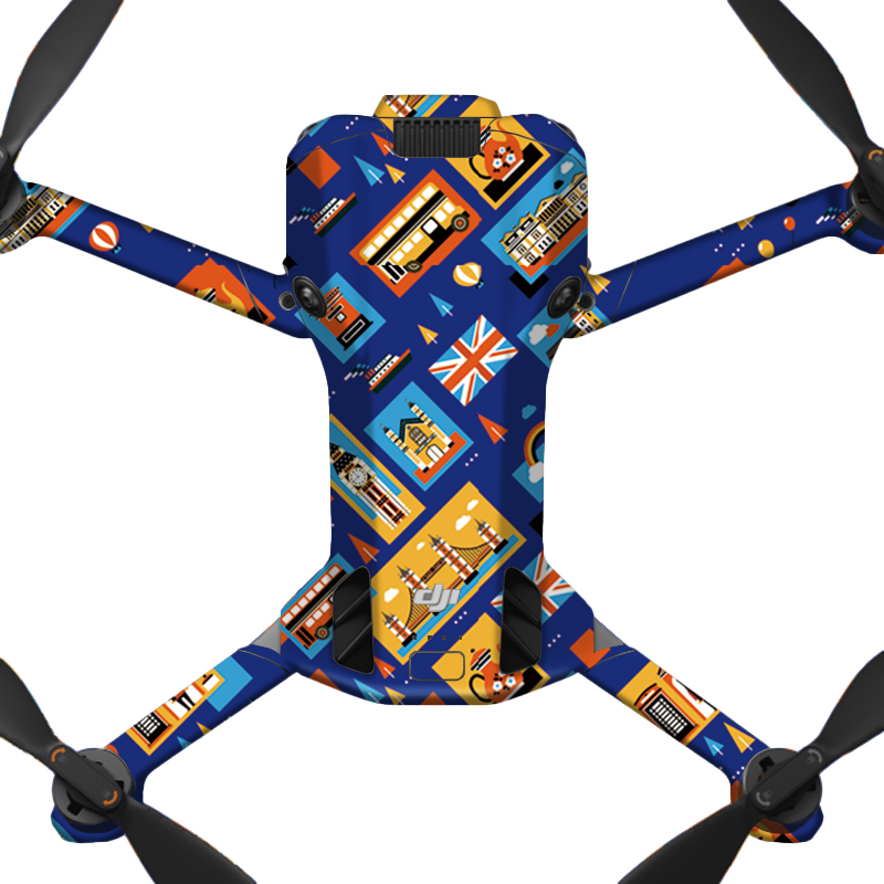 适用于大疆DJI Mini 5 Pro无人机卡通磨砂保护贴膜 DJI贴膜
