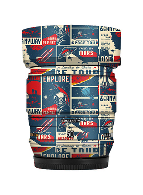 适用于星曜AF50 F1.4索尼口镜头贴纸  50 1.4镜头全包保护贴膜