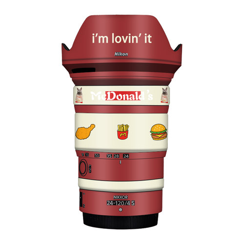 适用于尼康24-120F4S/24-70/24-240/50F1.8/50-250镜头贴膜