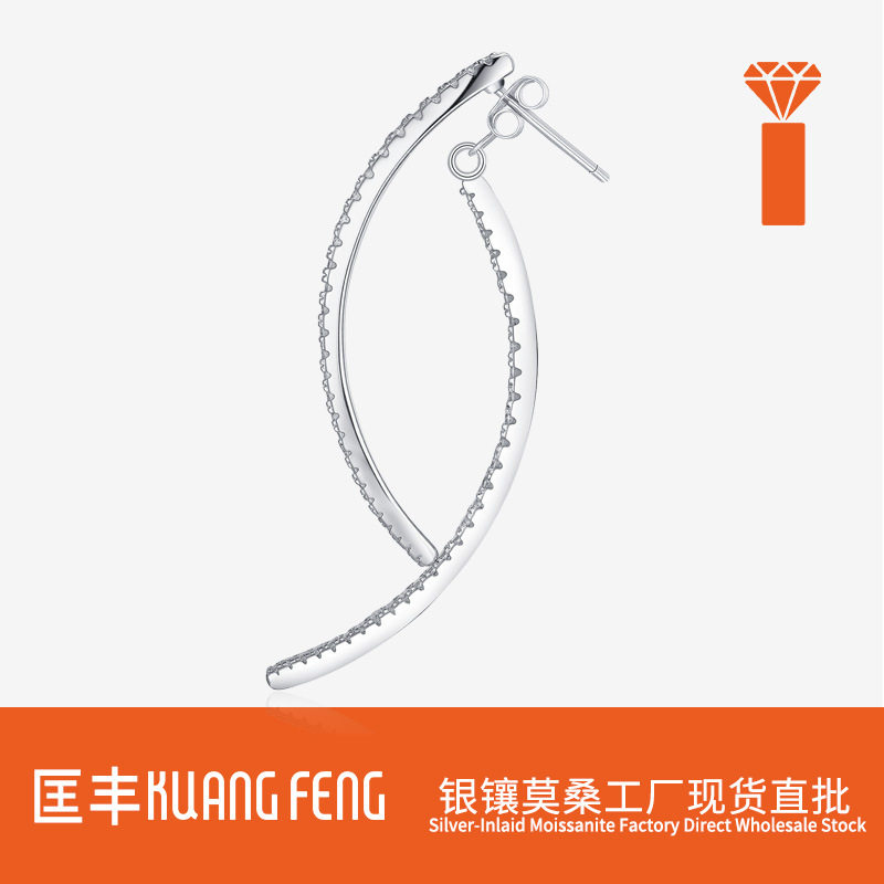 简约几何线条耳环女百搭气质新款耳坠时尚可拆卸两戴耳线耳钉