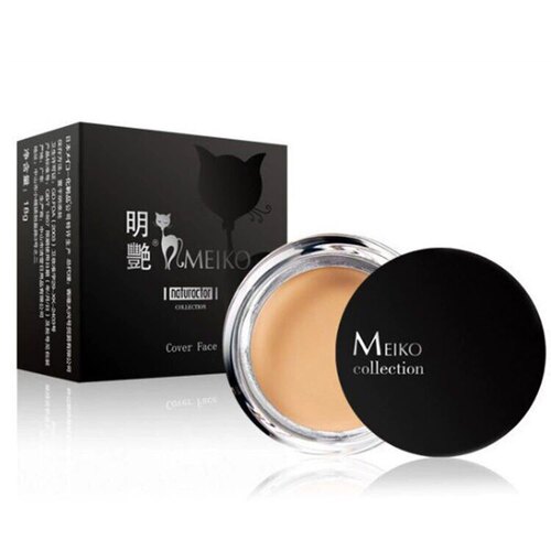 明艳粉底膏官方正品130化妆师专用140遮瑕霜舞台妆152专业粉膏151