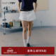 显腿长时髦百搭假两件裙裤 女 try棉质夏季 新款 明星同款 wana