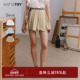 明星同款 wana try纯棉运动少女感蓬蓬裤 裙新品 休闲女短裙半裙