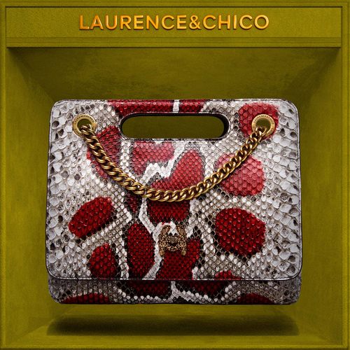 Laurence&Chico珍贵蛇皮大容量