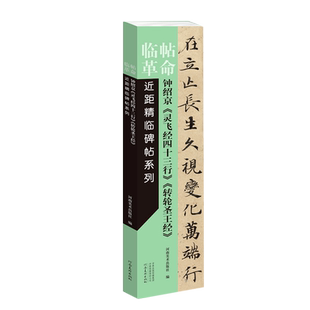 钟绍京灵飞经四十三行转轮圣王经/近距精临碑帖系列/临帖革命