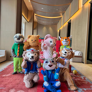 玲娜贝儿人偶服装疯狂动物城尼克狐狸拉布布labubu朱迪狐狸熊出租